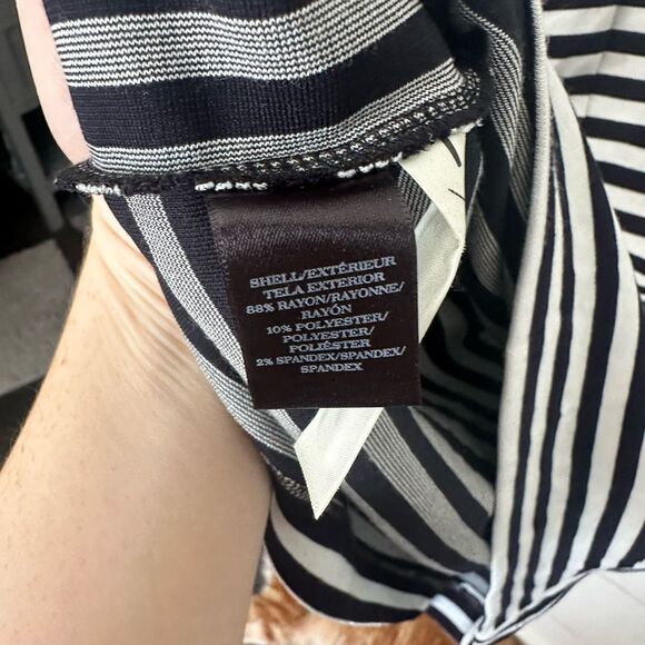 Ann Taylor Women’s Medium Striped Midi Dress New - Picture 3 of 5